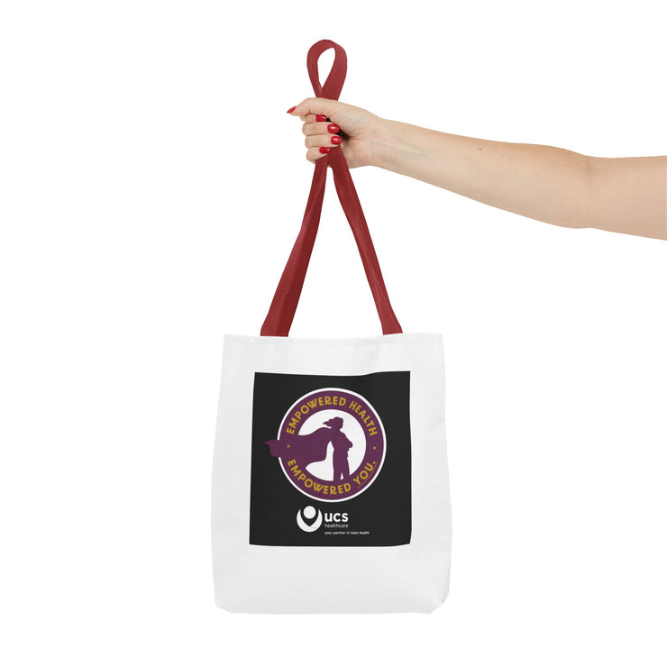 Empowered Health Tote Bag - Motivational Design for Everyday Use