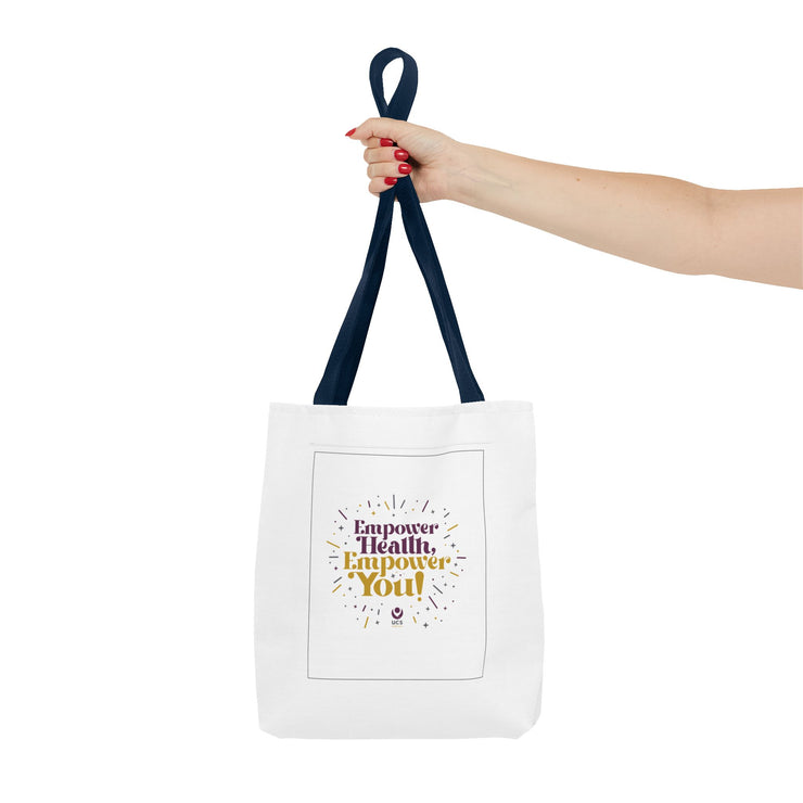 Empower Health Tote Bag - Motivational Reusable Shopping Bag