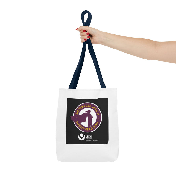 Empowered Health Tote Bag - Motivational Design for Everyday Use