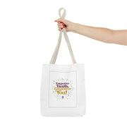 Empower Health Tote Bag - Motivational Reusable Shopping Bag