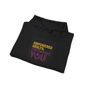 Empowered Health Unisex Hooded Sweatshirt - Motivational Hoodie for Wellness Lovers