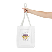 Empower Health Tote Bag - Motivational Reusable Shopping Bag